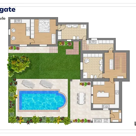 San Carlo - Gardagate Villa