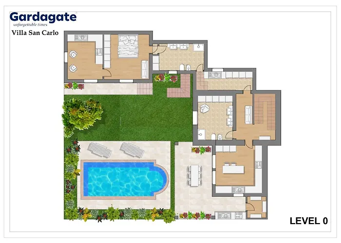 San Carlo - Gardagate Villa